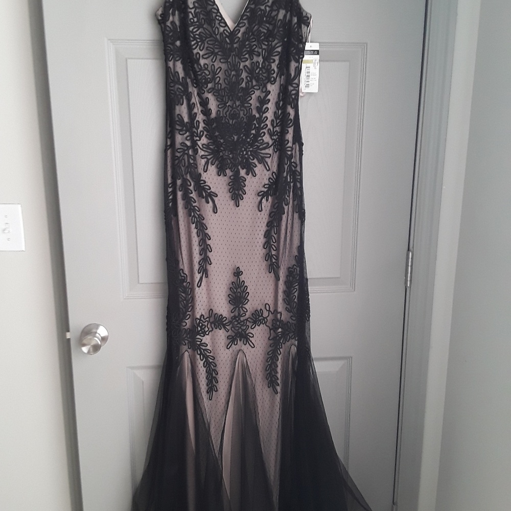 Black Long Evening Gown
